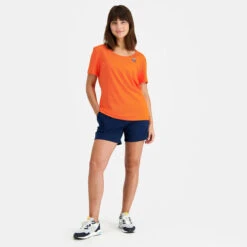 Le Coq Sportif Essential Nr°1 T-Shirt Women -Outlet Sport Shirt N Top Store 00079000 15
