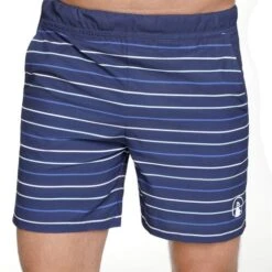 Ocean AOP Stripe Smash Shorts Men -Outlet Sport Shirt N Top Store 00177000 17