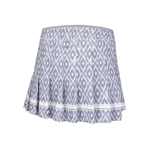 Metallic Ikat Pleated Skirt Women 2 Metallic Ikat Pleated Skirt Women - Image 2