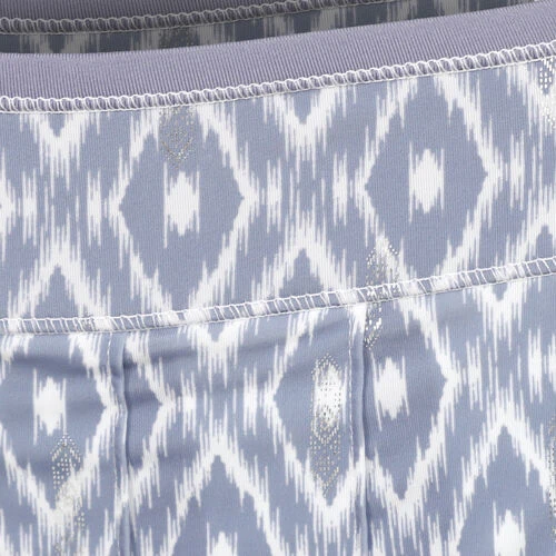 Metallic Ikat Pleated Skirt Women 5 Metallic Ikat Pleated Skirt Women - Image 5