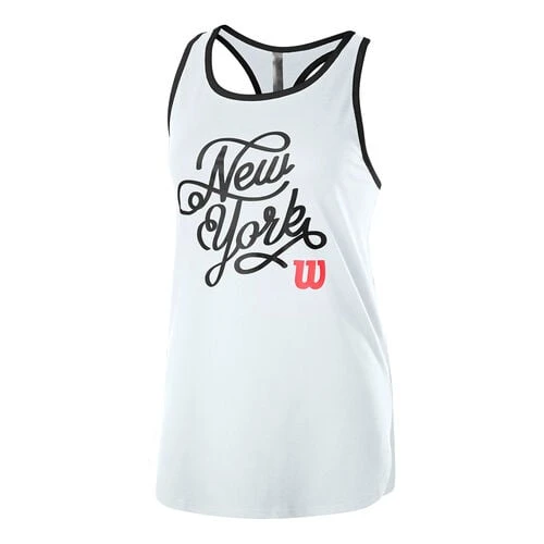 Wilson NYC Calligra Tech Tank Top Women 1 Wilson NYC Calligra Tech Tank Top Women
