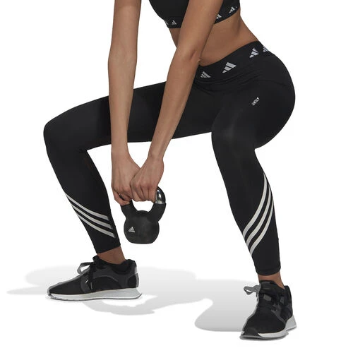 ADIDAS Tech-Fit 3 Stripes 7/8 Tight Women 2 ADIDAS Tech-Fit 3 Stripes 7/8 Tight Women - Image 2