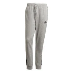 ADIDAS 3 Stripes French Terry Cotton-Touch Training Pants Men