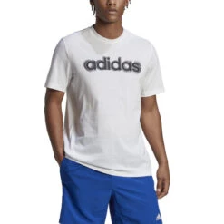 ADIDAS Workout Linear T-Shirt Men -Outlet Sport Shirt N Top Store 17521000 15