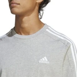 ADIDAS Essentials Single Jersey 3-Stripes T-Shirt Men -Outlet Sport Shirt N Top Store 17893000 16