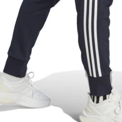 ADIDAS Essentials French Terry Tapered Cuff 3-Stripes Training Pants Men -Outlet Sport Shirt N Top Store 17902000 17