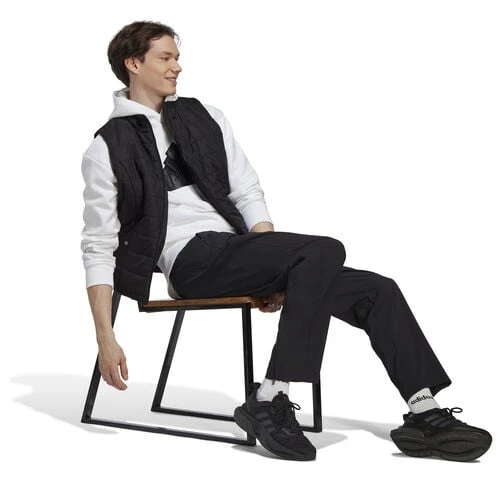 ADIDAS Essentials AEROREADY Embroidered Small Logo Training Pants Men 4 ADIDAS Essentials AEROREADY Embroidered Small Logo Training Pants Men - Image 4