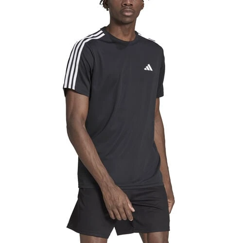 ADIDAS Essentials Train 3-Stripes Training T-Shirt Men 2 ADIDAS Essentials Train 3-Stripes Training T-Shirt Men - Image 2