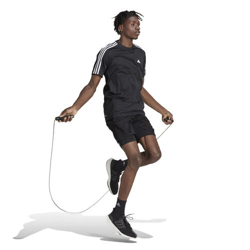 ADIDAS Essentials Train 3-Stripes Training T-Shirt Men 4 ADIDAS Essentials Train 3-Stripes Training T-Shirt Men - Image 4