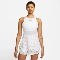 Nike Dri-Fit Court Slam LN Dress Women -Outlet Sport Shirt N Top Store 57046000 13